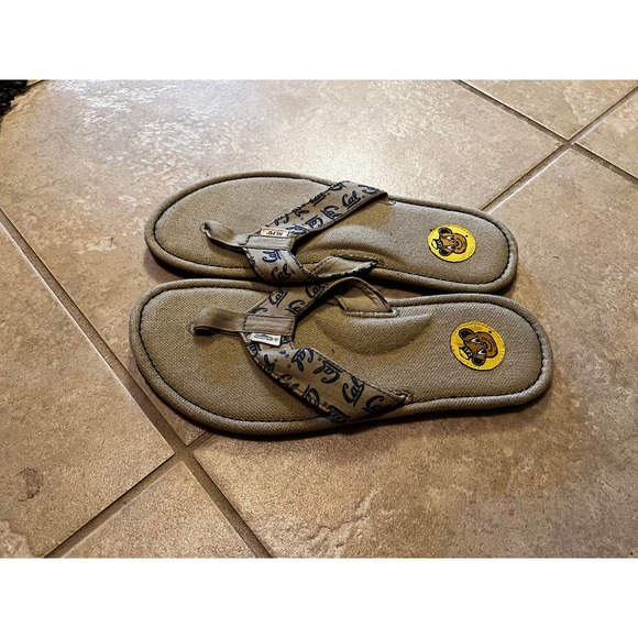 Simple hemp cal bears flip flops (University of California, Berkeley) main image 2